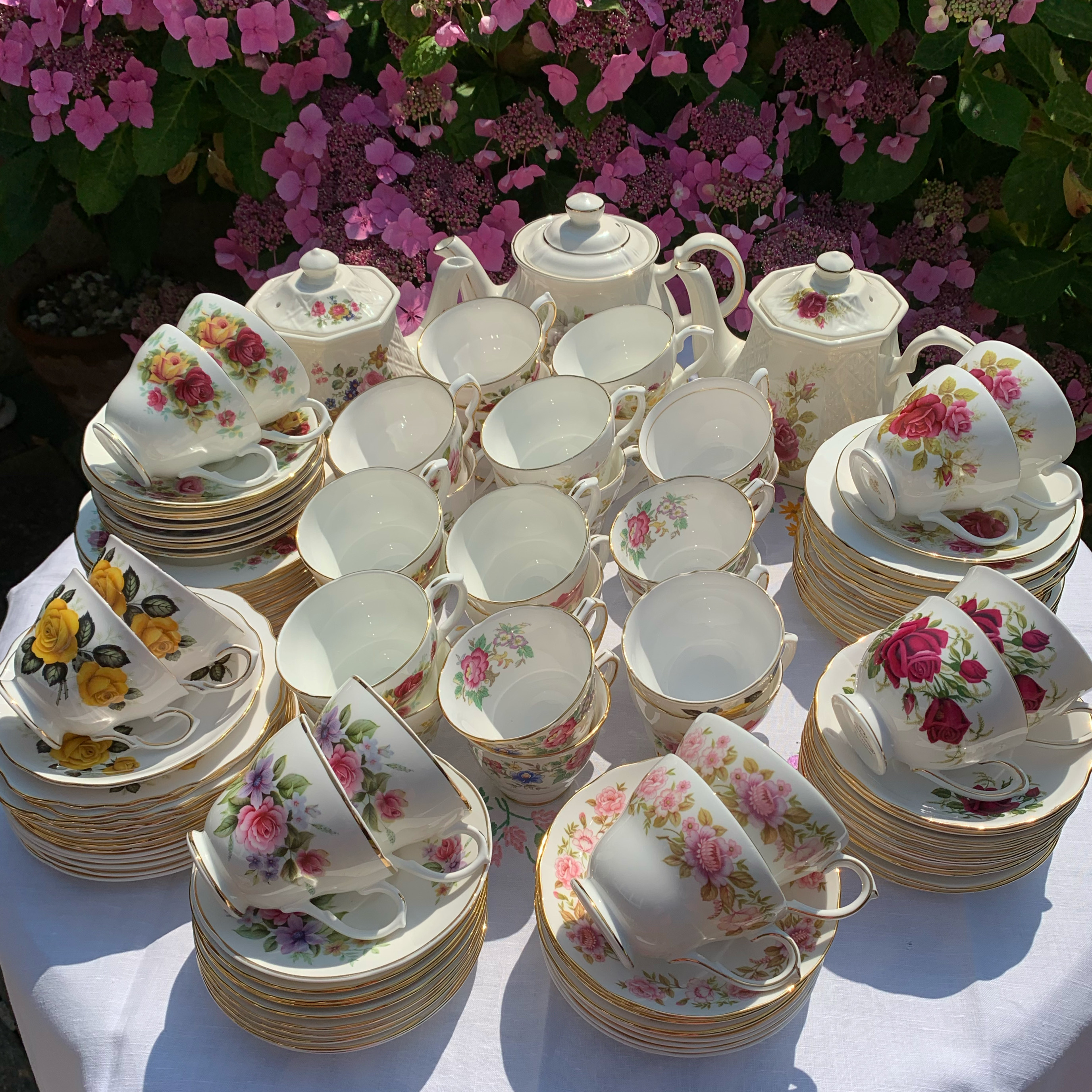 Vintage China Hire - Brentwood Essex